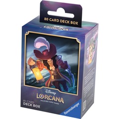 DIsney Lorcana Captain Hook Deck Box